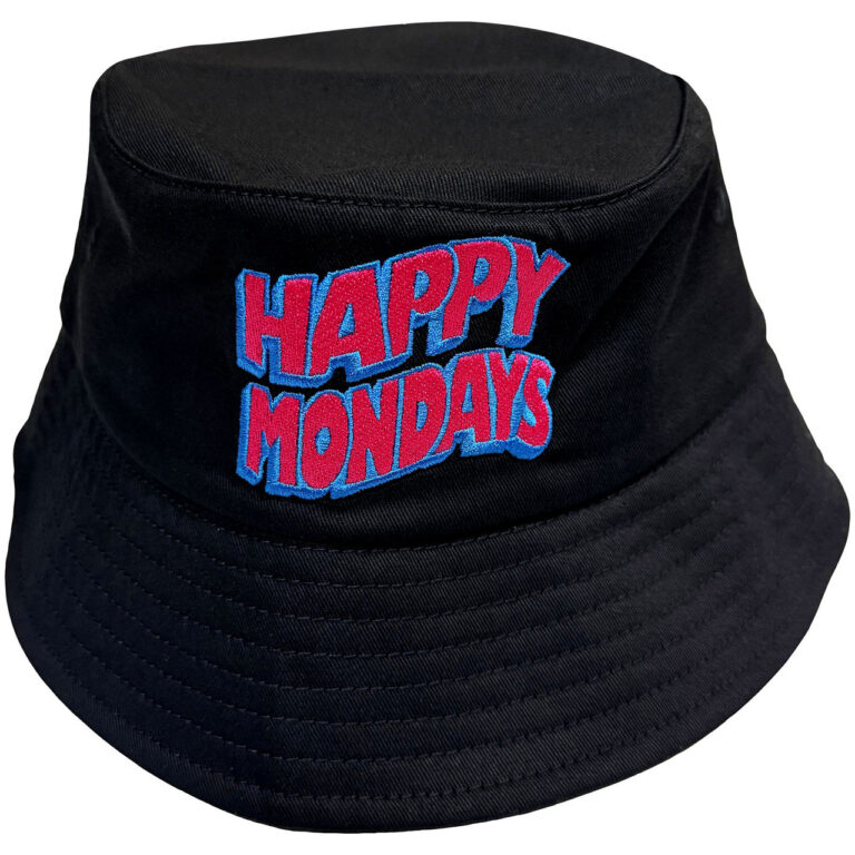 Happy Mondays Wavy Logo Bucket Hat