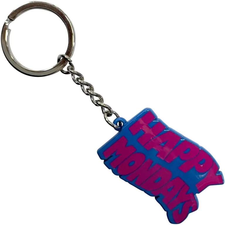 Happy Mondays Wavy Logo Keychain