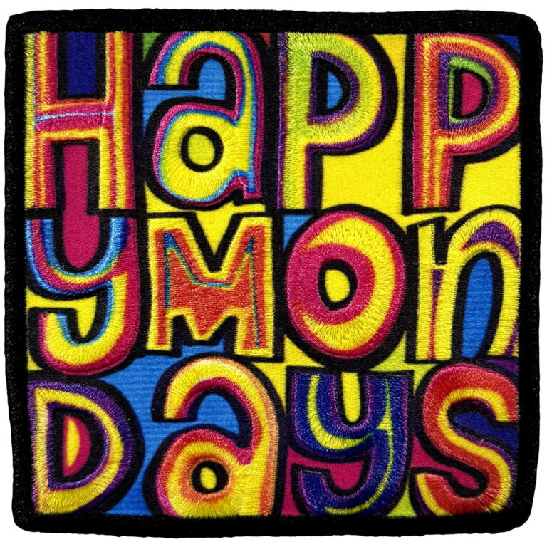Happy Mondays Greatest Hits Woven Patch