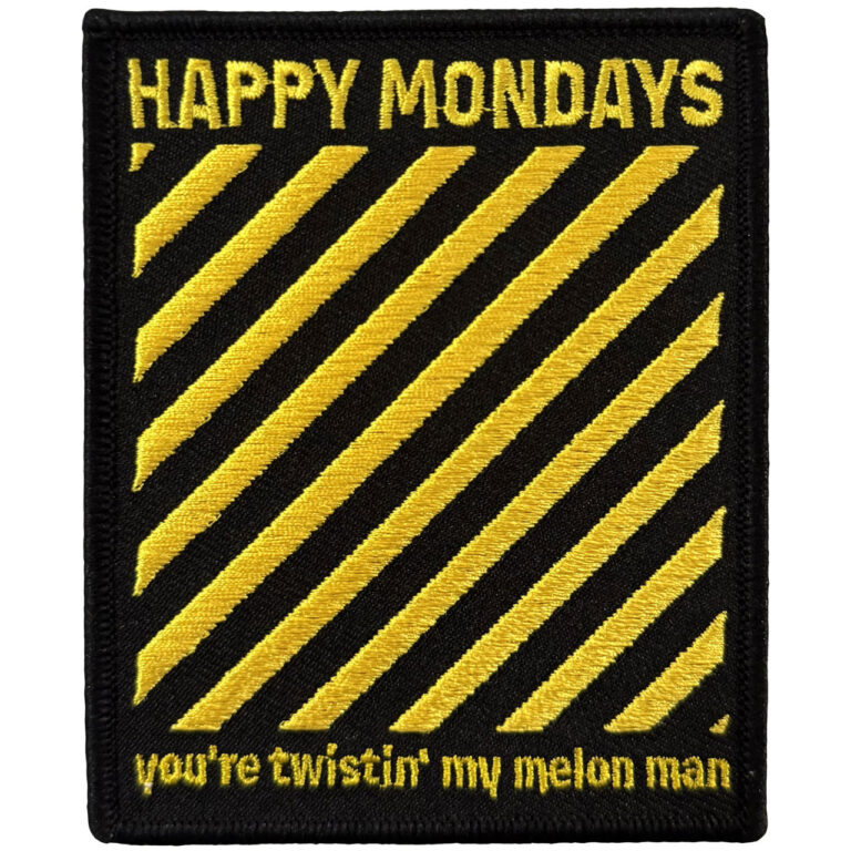 Happy Mondays Twistin’ My Melon Woven Patch