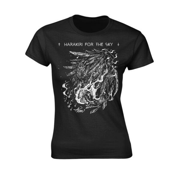 Harakiri for the Sky - Arson White Ladies T-Shirt