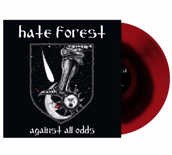 Hate Forest – AGAINST ALL ODDS (RED/BLACK SWIRL VINYL) Vinyl LP