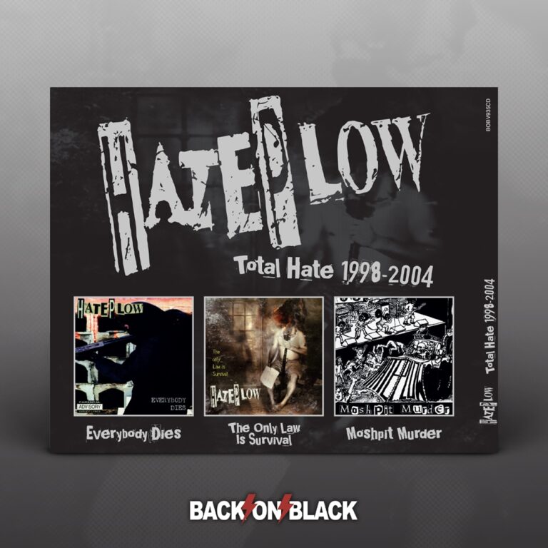 Hateplow – TOTAL HATE (1998-2004) (3CD) Compact Disc – 3 CD Box Set