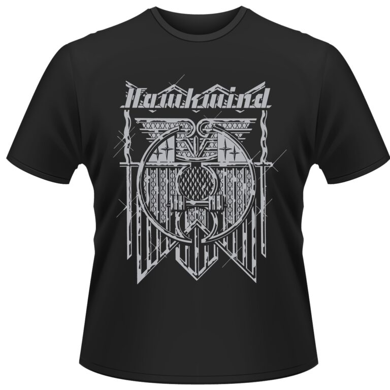 Hawkwind – Doremi (silver) Front / Back Print T-Shirt