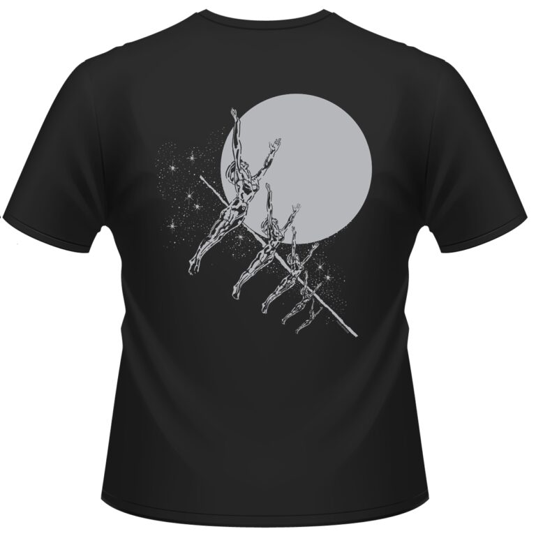 Hawkwind – Doremi (silver) Front / Back Print T-Shirt