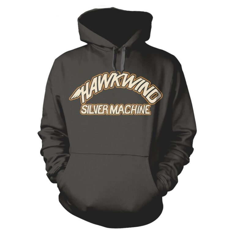 Hawkwind – Silver Machine (charcoal) Hoodie