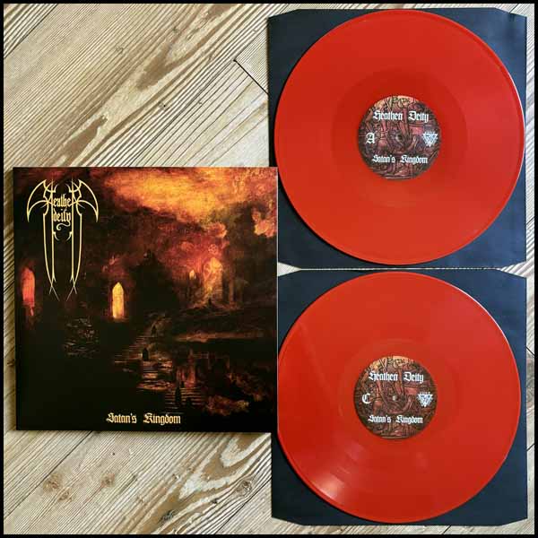 Heathen Deity – SATAN’S KINGDOM Vinyl Double Album