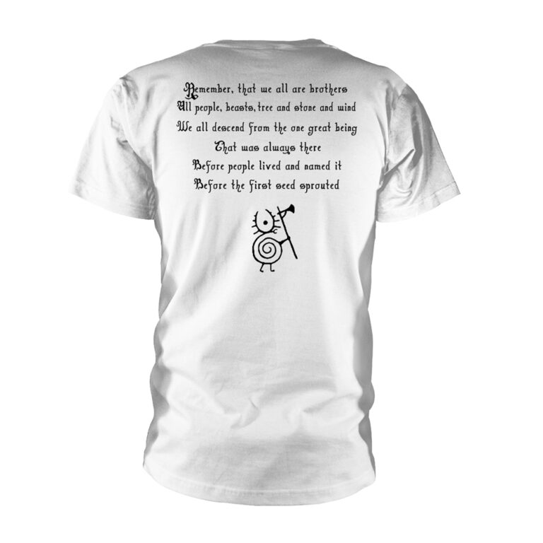 Heilung – Remember (white) Front / Back Print T-Shirt