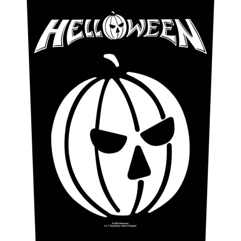 Helloween Pumpkin Back Patch