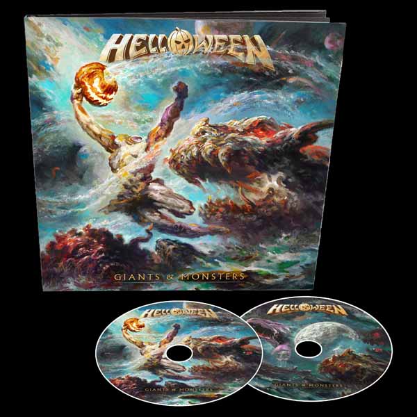 Helloween – GIANTS & MONSTERS (2CD LTD. EARBOOK INCL. 4-TRACK BONUS CD & 36-PAGES BOOKLET) Compact Disc Double