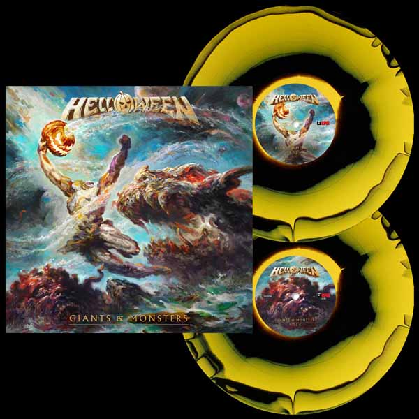 Helloween – GIANTS & MONSTERS (2LP GIANT BLACK YELLOW) Vinyl Double Album