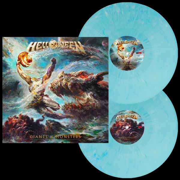 Helloween – GIANTS & MONSTERS (2LP MONSTER LIGHT BLUE) Vinyl Double Album