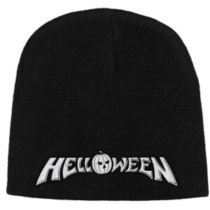Helloween Unisex Logo Black Beanie Hat