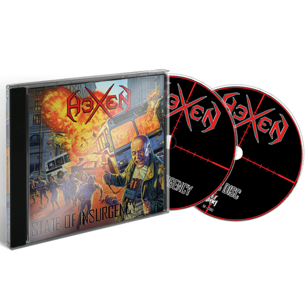HeXeN – STATE OF INSURGENCY Compact Disc Double