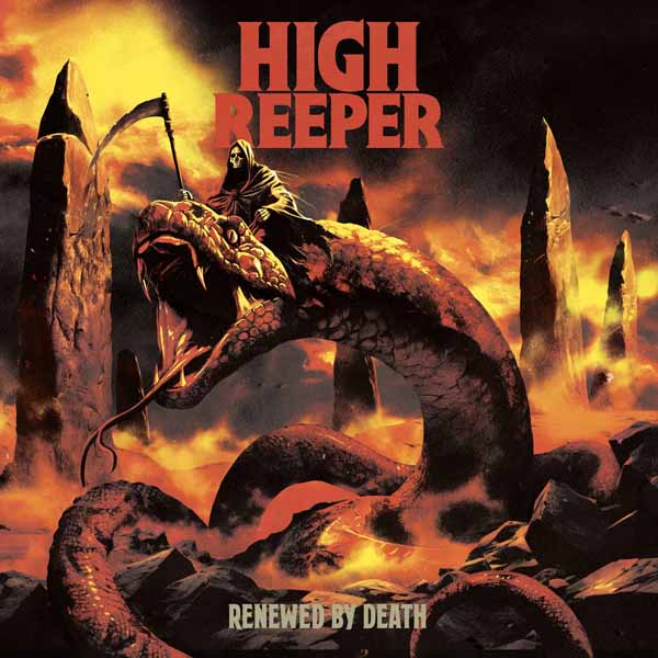 High Reeper – RENEWED BY DEATH (NEON YELLOW VINYL) Vinyl LP
