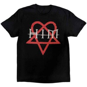 HIM Heartagram Black T-Shirt