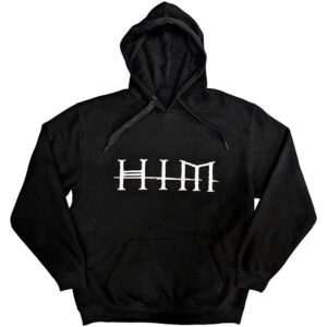 HIM Logo Back Print Pullover Hoodie