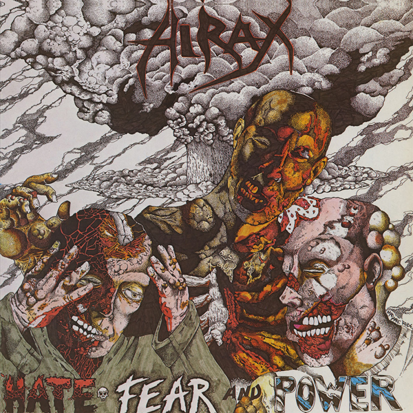Hirax – HATE, FEAR & POWER (CLEAR VINYL) Vinyl LP