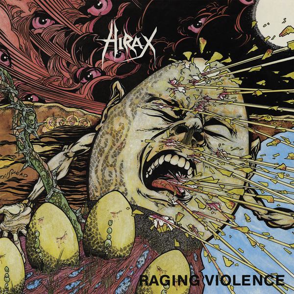 Hirax – RAGING VIOLENCE (CLEAR VINYL) Vinyl LP