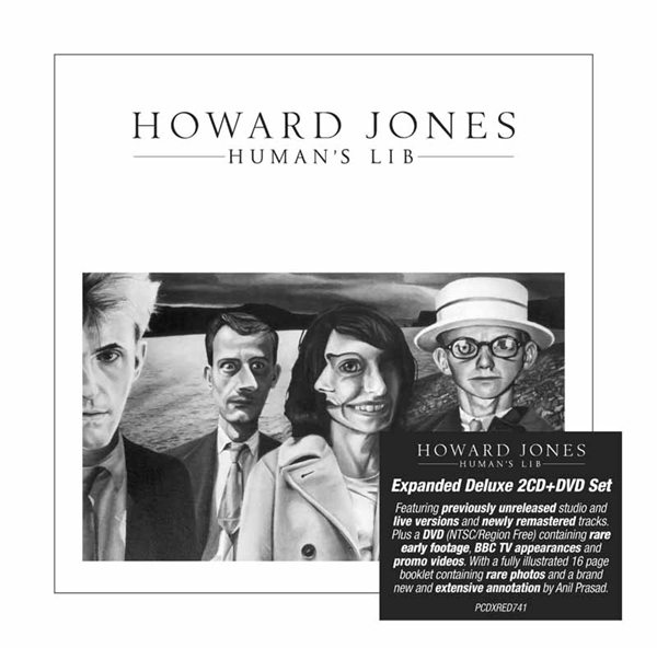 Howard Jones – HUMAN’S LIB: EXPANDED DELUXE 2CD/1DVD DIGIPAK EDITION Compact Disc – 3 CD Box Set