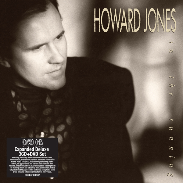 Howard Jones – IN THE RUNNING: EXPANDED DELUXE 3CD/1DVD SET Compact Disc – 4 CD Box Set