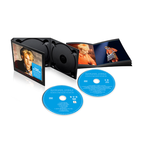 Howard Jones – LIKE TO GET TO KNOW YOU WELL LIVE AT HIGH WYCOMBE TOWN HALL, 1983 (CD/DVD) Compact Disc Double