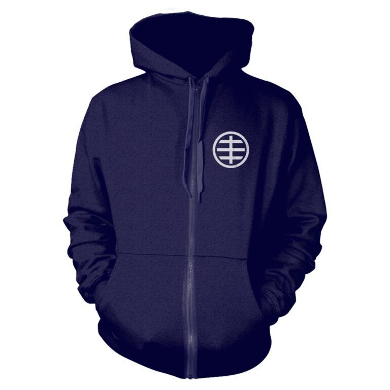Husker Du – Circle Logo 1 Zip Hoodie