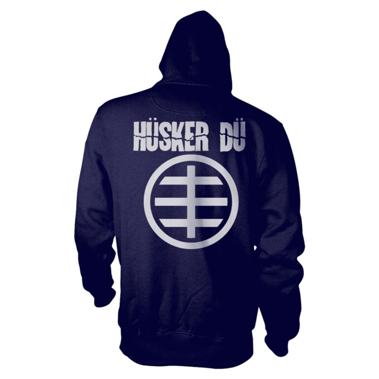 Husker Du – Circle Logo 1 Zip Hoodie