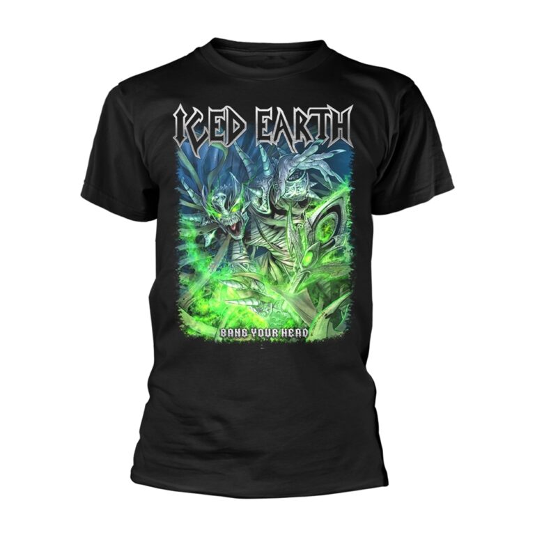 Iced Earth – Bang Your Head Front / Back Print T-Shirt
