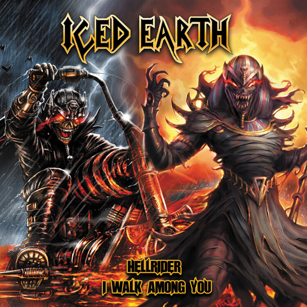 Iced Earth – HELLRIDER / I WALK AMONG YOU Compact Disc Digi