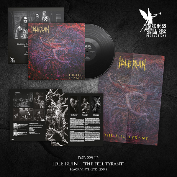 Idle Ruin – THE FELL TYRANT (BLACK VINYL) Vinyl LP