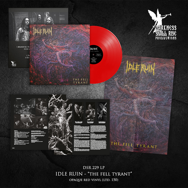 Idle Ruin – THE FELL TYRANT (RED VINYL) Vinyl LP