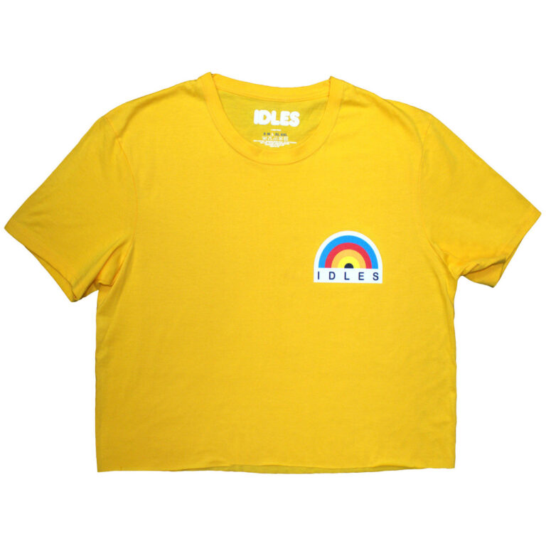 Idles Rainbow Ladies Crop Top