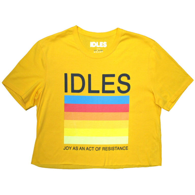 Idles Resistance Ladies Crop Top