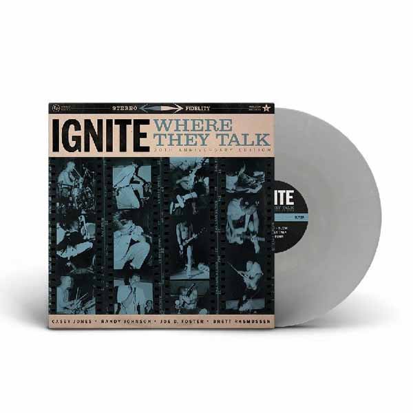 Ignite – WHERE THEY TALK: 30TH ANNIVERSARY EDITION (CLOUDY WHITE VINYL) Vinyl 12″