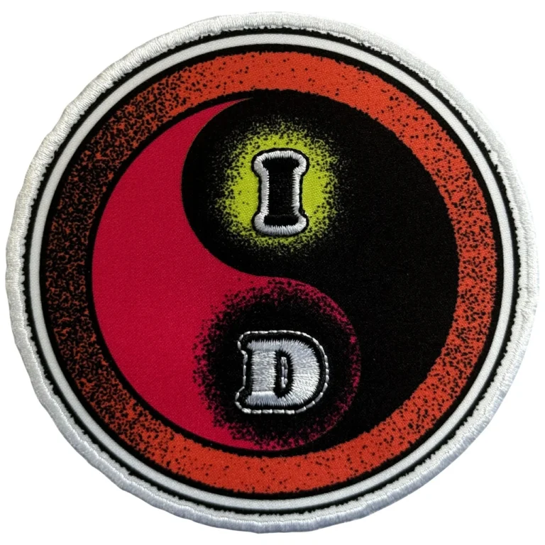 Imagine Dragons Yin & Yang Woven Patch