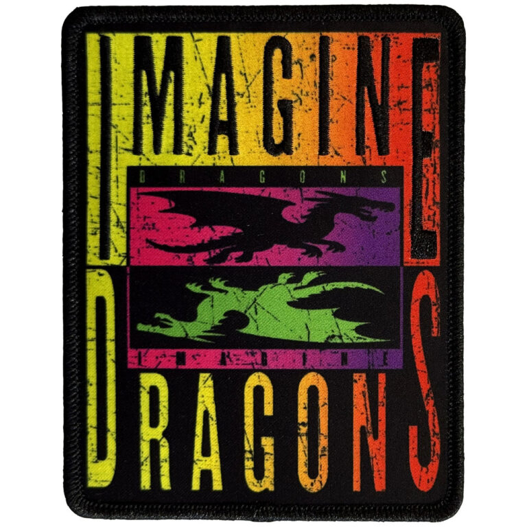 Imagine Dragons Double Dragons Woven Patch