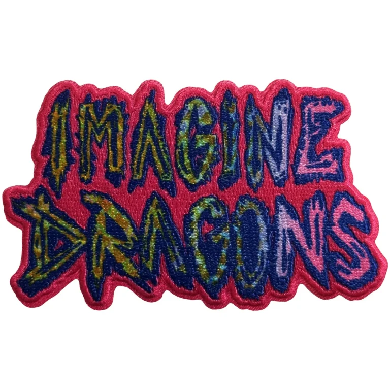 Imagine Dragons Rainbow Logo Woven Patch
