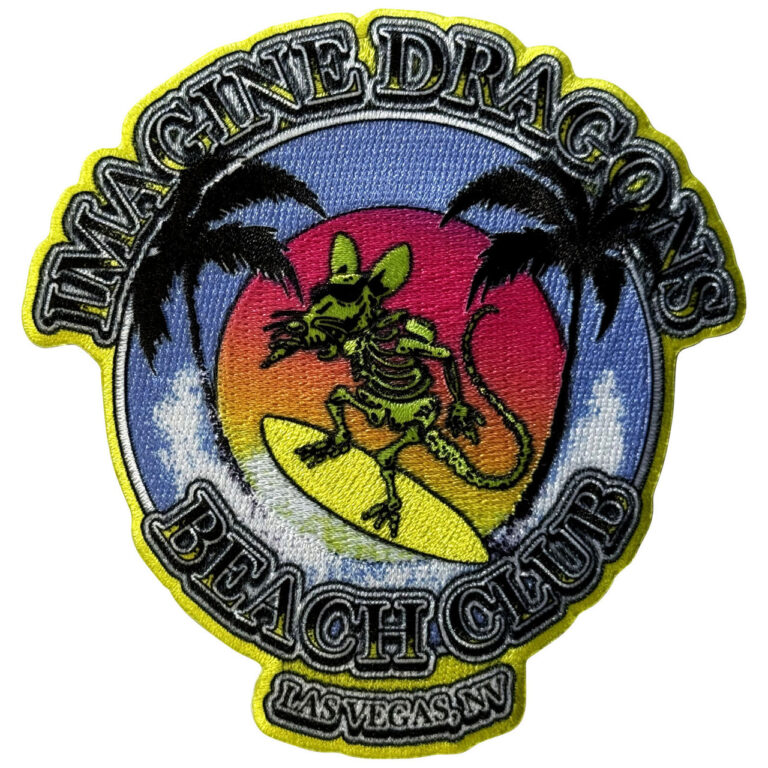 Imagine Dragons Beach Club Woven Patch