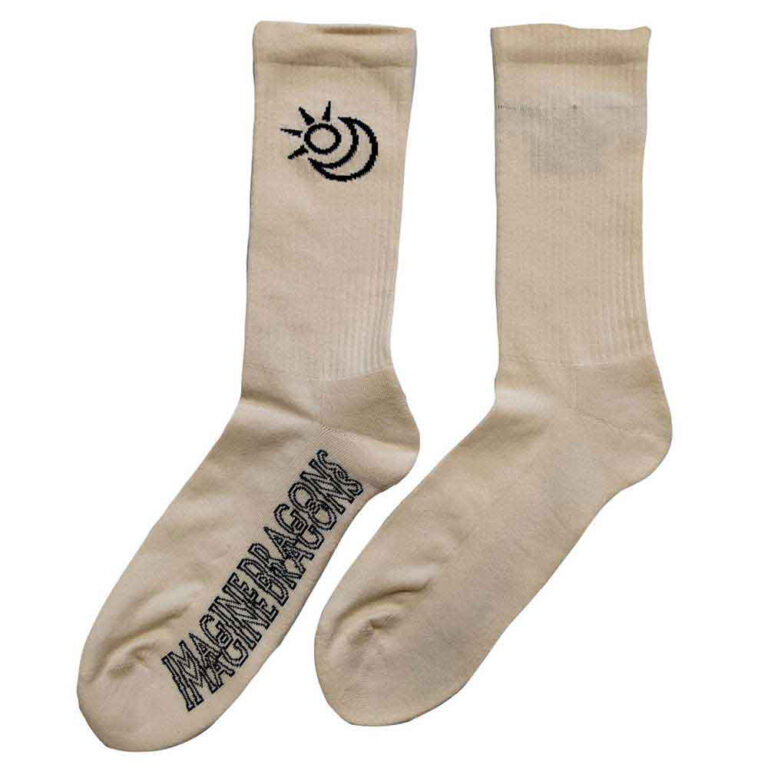 Imagine Dragons Follow You (White) (UK Size 7 – 11) Socks
