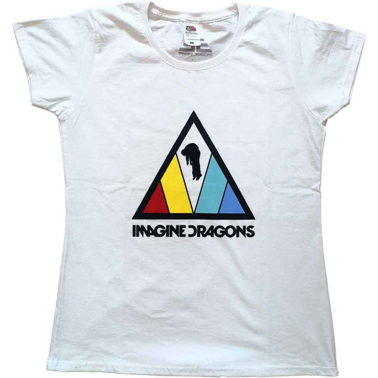 Imagine Dragons Triangle Logo Ladies T-Shirt