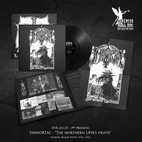 Immortal – THE NORTHERN UPIR’S DEATH (3RD PRESS BLACK VINYL) Vinyl LP
