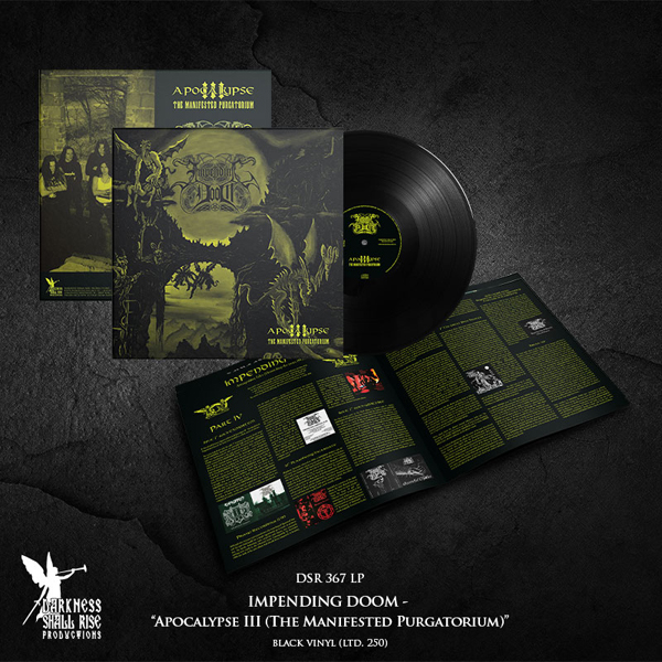 Impending Doom – APOCALYPSE III (THE MANIFESTED PURGATORIUM) (BLACK VINYL) Vinyl LP