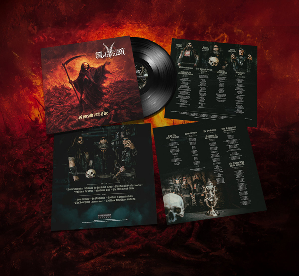 In Aeternum – …OF DEATH AND FIRE (BLACK VINYL) Vinyl LP