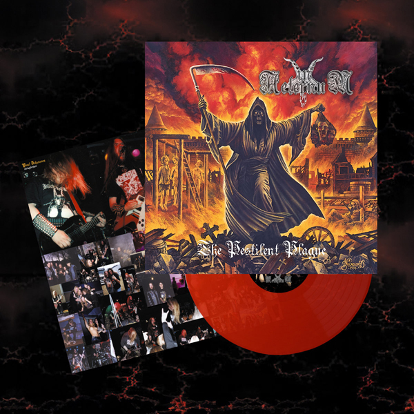 In Aeternum – THE PESTILENT PLAGUE (TRANSPARENT RED VINYL) Vinyl LP