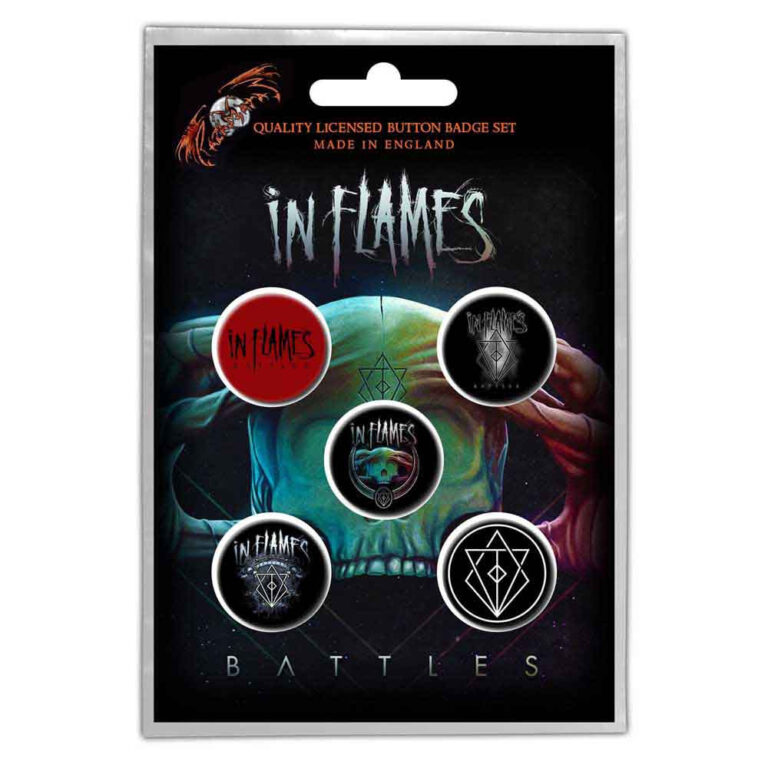 In Flames Battles Badge Pack