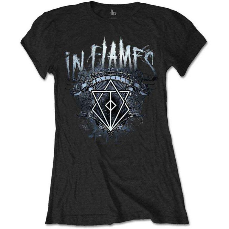 In Flames Battles Crest Ladies T-Shirt