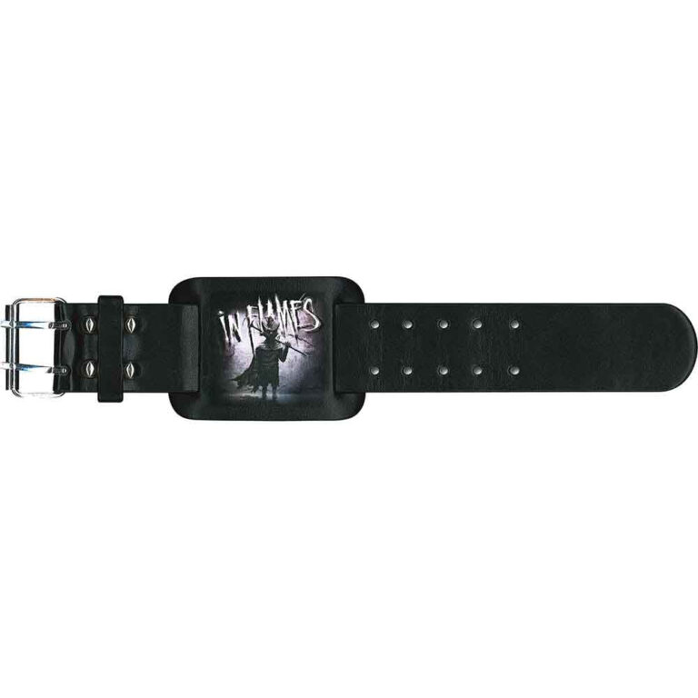 In Flames The Mask Leather Wrist Strap