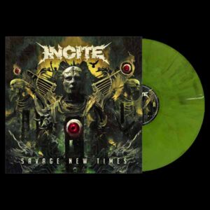 Incite - SAVAGE NEW TIMES (PUKE GREEN COLOURED VINYL) Vinyl LP