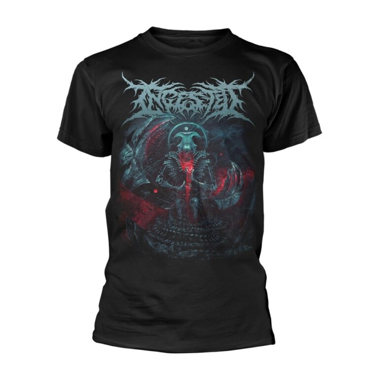 Ingested – Servants Of Bone Front / Back Print T-Shirt